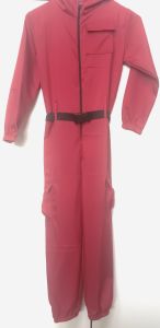 Kids Costumes to Hire - Red Boilersuit - CHILD